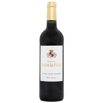 Chateau Robin la Fleur Lussac Saint-Emilion Dry Red Wine 13% 0.75l