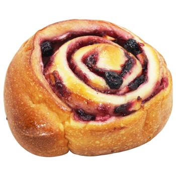 Здоба пісна з яблучно-смородиновою начинкою 100г - купити, ціни на КОСМОС - фото 1