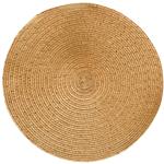 Decoris Gold Woven Round Placemat 38cm