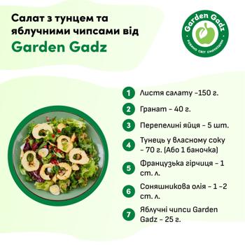 Чипсы Gadz яблочные оригинальные 40г - купить, цены на - фото 3