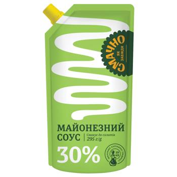 Майонезний соус Olkom Смачно як завжди 30% 295г - купити, ціни на Біотус - фото 1