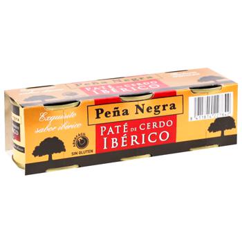 Паштет печінковий Pena Negra Iberico 3х83г - купити, ціни на Восторг - фото 1