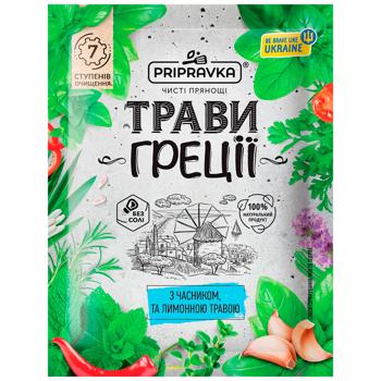 Pripravka herb mix with lemon and garlic spices 10g - buy, prices for Chudo Market - photo 1