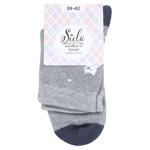 Sock Siela grey terry 39-42size Ukraine