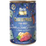 Brit Mono Protein Christmas вологий корм для собак 400 г - качка