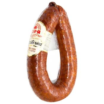 Zoria Dnipra Krakow Semi Smoked Sausage High Grade - buy, prices for Chudo Market - photo 1