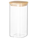 Food storage box Vittora glass for bulk products 1500ml