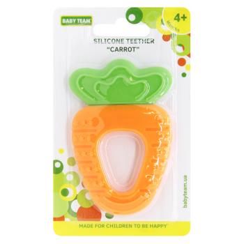 teether baby team silicone