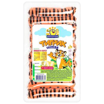 Yatranchyk Tyhryk Wieners High Grade 385g - buy, prices for - photo 3