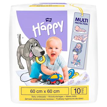 Пелюшки гігієнічні Bella Happy Baby 60х60см 10шт - купити, ціни на - фото 2