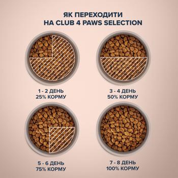 Корм сухой Club 4 Paws Premium Selection с уткой и овощами для кошек 1,5кг - купить, цены на MasterZoo - фото 4