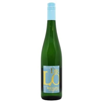 Вино Dr.Lo Riesling безалкогольное полусладкое белое 0,75л - купить, цены на AlcoHub - фото 1