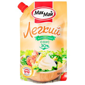 MakMay Mayonnaise Light Sauce 30% 300g - buy, prices for ULTRAMARKET - photo 1