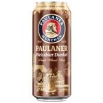 Пиво Paulaner Hefe-Weissbier темне нефільтроване пастеризоване 5,3% 0,5л