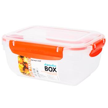 Контейнер Diomedea харчовий герметичний №57 1,4л - купити, ціни на Cупермаркет "Харків" - фото 1