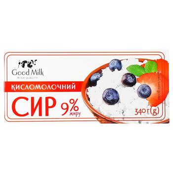 Творог Good Milk 9% 340г - купить, цены на Auchan - фото 2