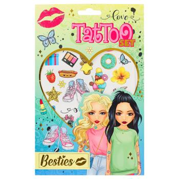 Набор наклеек на тело Besties Summer 2 листа - купить, цены на КОСМОС - фото 1