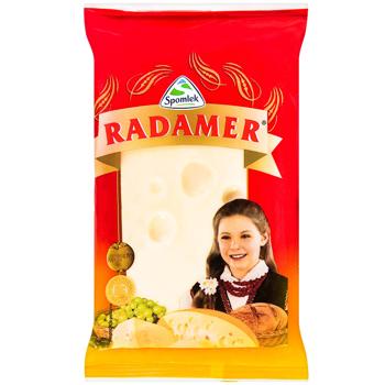 Spomlek Radamer Hard Cheese 45% 350g - buy, prices for METRO - photo 1