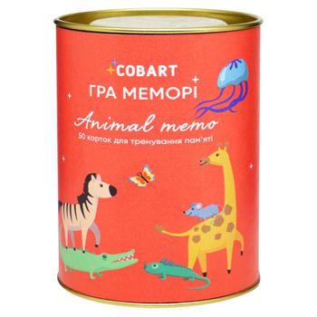 Игра мемори Cobart Animal Memo 50 карточек - купить, цены на NOVUS - фото 1