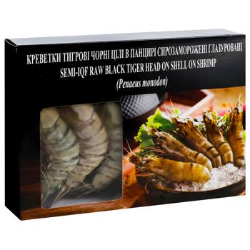 Apex Foods Freshly Frozen Whole Tiger Shrimps 13/15 1kg - buy, prices for Supermarket "Kharkiv" - photo 3