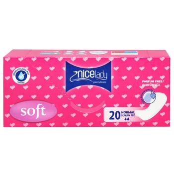 Прокладки щоденні NiceLady Daily Care 20шт - купити, ціни на КОСМОС - фото 1