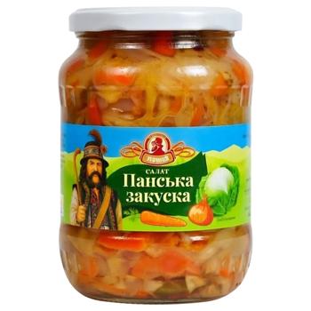 Zhyrnov Panska Appetiser Salad 680g - buy, prices for Chudo Market - photo 1