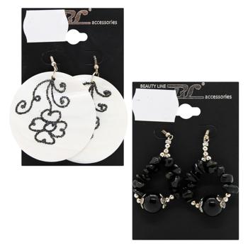 Beauty Line Earrings 2pcs - buy, prices for Za Raz - photo 1