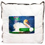 Подушка Viva 011194 68х68см Лебяжий пух м/ф стег синтепух