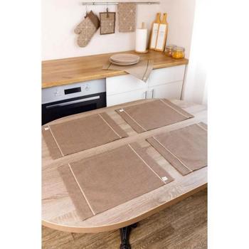 Салфетка Прованс Корица коричневая 35*45см - купить, цены на Идеал - фото 7