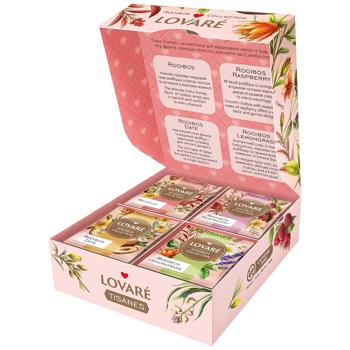 Чай травяной Lovare Assorted Tisanes Rooibos Collection 1,5г х 32шт - купить, цены на - фото 3