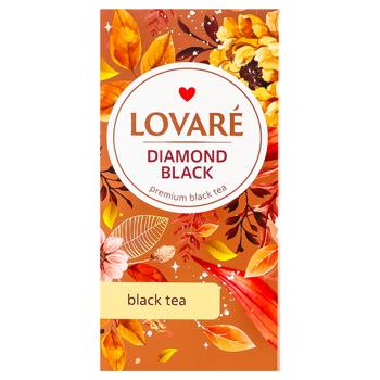 Чай черный Lovare Diamond Black 2г*24шт - купить, цены на КОСМОС - фото 3
