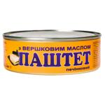 Паштет Опк печенка сливочное масло 240г железная банка Украина