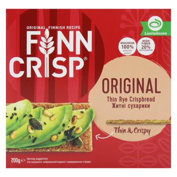 Finn Crisp Original Rye Rusks 200g - buy, prices for Auchan - photo 2