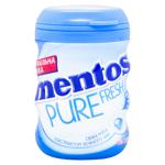 Жевательная резинка Mentos Pure Fresh Свежая мята 56г