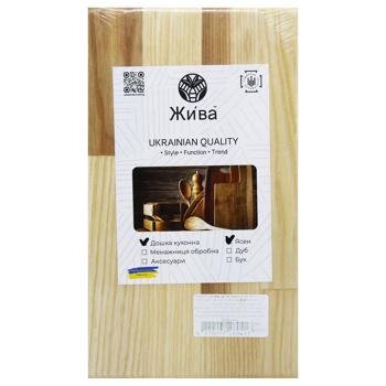 Zhyva Ash Cutting Board 25.5*14.5*1.1cm - buy, prices for NOVUS - photo 1