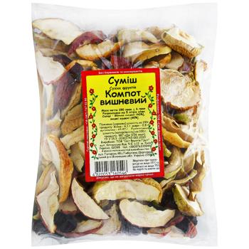 Svit Fruktiv Cherry Compote Dried Fruits Mix 250g - buy, prices for Epicentr FOOD - photo 1