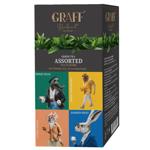 Чай зеленый Graff Ассорти чайных вкусов 1,5г*24шт