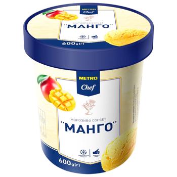 Мороженое сорбет Metro Chef Манго 600г