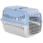 Контейнер-переноска MP Bergamo Gipsy 2 Large Metal для собак та котів до 15кг 58х38х38см блакитний
