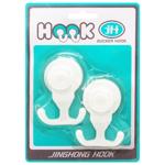 Набор крючков пластиковых двойных 2шт 197-34350