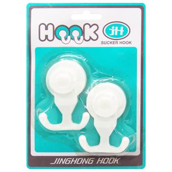 Набір гачків пластикових подвійних 2шт 197-34350 - купити, ціни на КОСМОС - фото 1