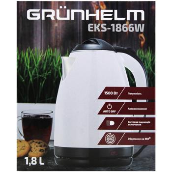 Grunhelm EKS-1866W Electric Kettle 1.8l 1500W - buy, prices for Ideal - photo 3
