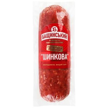 Bashchinsky Ham Semi-smoked Sausage High Grade 280g