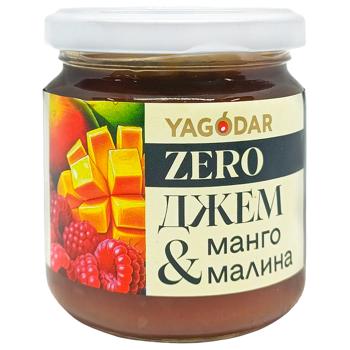 Yagodar Mango-Raspberry Jam 210g - buy, prices for COSMOS - photo 1