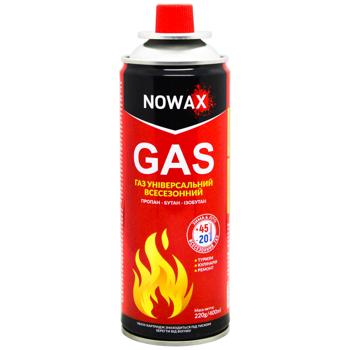 Газовий картридж Nowax універсальний всесезонний 220г