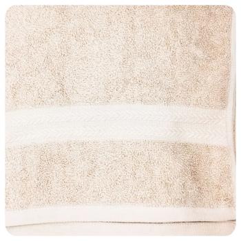 Miabella Beige Towel 50*90cm - buy, prices for COSMOS - photo 1
