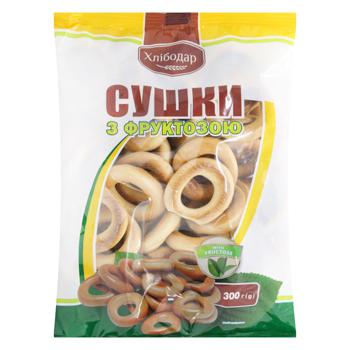 Сушка Хлебодар с фруктозой 300г - купить, цены на Auchan - фото 1