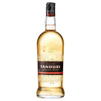 Tanduay Asian Rum Silver Rum 40% 1l - buy, prices for AlcoHub - photo 1