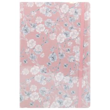 Блокнот на гумці Malevaro Flowers2 А5 80 аркушів - купити, ціни на МегаМаркет - фото 2