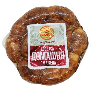 Ковбаса Зоря Дніпра Домашня смажена вищий сорт - купити, ціни на Чудо Маркет - фото 1